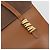 LOEWE Velazquez Shoulder Bag Leather Brown Gold - vista 18