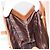 LOEWE Velazquez Shoulder Bag Leather Brown Gold - vista 21