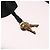 LOEWE Anagram Shoulder Bag PVC Gray Gold - vista 10