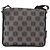 LOEWE Anagram Shoulder Bag PVC Gray Gold - vista 2