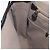 LOEWE Anagram Shoulder Bag PVC Gray Gold - vista 23