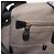 LOEWE Anagram Shoulder Bag PVC Gray Gold - vista 24