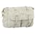 PRADA Shoulder Bag Leather White Gold