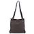 Hermès HERMES Mrs. Hippies Shoulder Bag Leather Navy Dark Brown - vista 13
