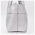 CHANEL Cococoon Tote Bag Leather Silver CC - vista 3
