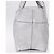 CHANEL Cococoon Tote Bag Leather Silver CC - vista 4