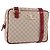 Céline CELINE Macadam Canvas Shoulder Bag PVC Beige Gold