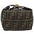 FENDI Zucca Canvas Pouch Black Brown - vista 13
