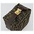 FENDI Zucca Canvas Pouch Black Brown - vista 5