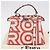 FENDI Mini Peek A Boo Hand Bag Leather 2way White Silver - vista 12