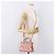 FENDI Mini Peek A Boo Hand Bag Leather 2way White Silver - vista 28