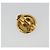 CHANEL COCO Mark Earring Metal Gold Tone CC - vista 3