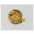 CHANEL COCO Mark Earring Metal Gold Tone CC - vista 5