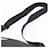 PRADA Nylon Shoulder Bag Black Silver - vista 8