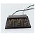 FENDI Zucca Canvas Shoulder Wallet Brown Black - vista 9