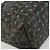 FENDI Zucca Canvas Hand Bag PVC Black Brown - vista 12
