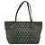 FENDI Zucca Canvas Hand Bag PVC Black Brown - vista 2