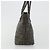 FENDI Zucca Canvas Hand Bag PVC Black Brown - vista 4