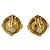 CHANEL Earring Metal Gold Tone CC - vista 3