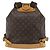 LOUIS VUITTON Monogram Montsouris GM Backpack M51135 LV - vista 3