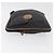 LOEWE Anagram Clutch Bag Leather Black - vista 4