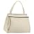 Céline CELINE Hand Bag Leather White Silver