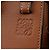 LOEWE Anagram Mini Hammock Drawstring Bag Leather 2way Brown - vista 17