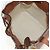LOEWE Anagram Mini Hammock Drawstring Bag Leather 2way Brown - vista 19