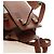LOEWE Anagram Mini Hammock Drawstring Bag Leather 2way Brown - vista 6