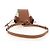 LOEWE Anagram Mini Hammock Drawstring Bag Leather 2way Brown - vista 9