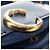 Chloé Chloe Chloe C Hand Bag Leather 2way Blue Gold - vista 17