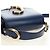 Chloé Chloe Chloe C Hand Bag Leather 2way Blue Gold - vista 6