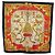Hermès HERMES Carre 90 Scarf  ETRIERS  Silk Gold