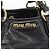 Miu Miu Hand Bag Leather 2way Black Gold - vista 19
