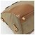 PRADA Hand Bag Canvas Leather Brown Gold - vista 14