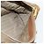 PRADA Hand Bag Canvas Leather Brown Gold - vista 19