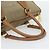 PRADA Hand Bag Canvas Leather Brown Gold - vista 7