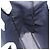 FENDI Zucchino Canvas Hand Bag Navy Silver - vista 19