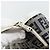 FENDI Zucchino Canvas Hand Bag Navy Silver - vista 9