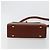 Céline CELINE Bolsa de mão em couro 2way Castanho Dourado - vista 5