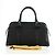 FENDI Zucchino Canvas Hand Bag Brown Silver - vista 12