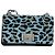 PRADA Chain Shoulder Bag Unborn Calf Skin Light Blue Silver - vista 13