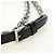 PRADA Chain Shoulder Bag Unborn Calf Skin Light Blue Silver - vista 14