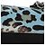 PRADA Chain Shoulder Bag Unborn Calf Skin Light Blue Silver - vista 4