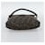 FENDI Zucca Canvas Shoulder Bag Black Brown - vista 5
