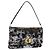 Miu Miu Bolso de hombro de lentejuelas Negro Dorado