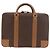 Céline CELINE Attache Case Macadam Canvas Trunk PVC Brown Gold - vista 14