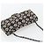 CHANEL Chain Shoulder Bag Canvas Black Silver CC - vista 7
