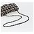 CHANEL Chain Shoulder Bag Canvas Black Silver CC - vista 8