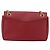 PRADA Chain Shoulder Bag Safiano Leather Red Gold - vista 2